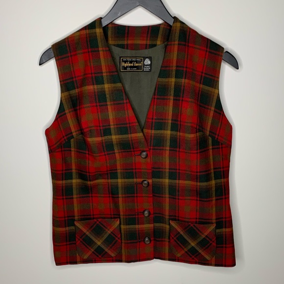 1970’s Vintage Highland Queen Vest